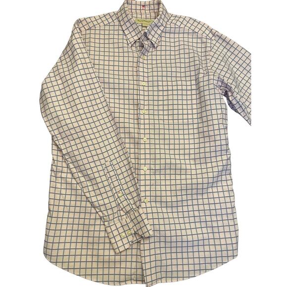 Tommy Bahama Long Sleeve Button Shirt Mens Size 15.5 - 34/35 100% Cotton Pink - Picture 2 of 8